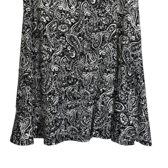 Kim Rogers Curvy Tiered Midi Skirt Size 1X A-Line Boho Office Dressy - Picture 4 of 12